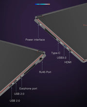 Load image into Gallery viewer, Intel i9-10885H Windows 11 Pro 16.1" FHD Laptop 64GB RAM 2TB NVMe SSD GTX1650 GPU HDMI Type-C WIFI 6 LAN Bluetooth Camera Backlit
