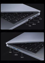 Load image into Gallery viewer, Intel i7-1255U Windows 11 Pro 15.6" FHD Laptop 64GB DDR4 RAM 2TB NVMe 4K HDMI WIFI 6 Bluetooth Camera Backlit Metal Case