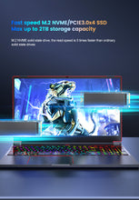 Load image into Gallery viewer, Intel i9-10885H Windows 11 Pro 16.1" FHD Laptop 64GB RAM 2TB NVMe SSD GTX1650 GPU HDMI Type-C WIFI 6 LAN Bluetooth Camera Backlit
