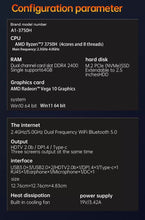 Cargar imagen en el visor de la galería, AMD Ryzen 7 3750H Windows 11 Pro Mini PC 16/32GB RAM 1/2TB NVMe 4K HDMI DP SATA