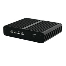 Carica l&#39;immagine nel visualizzatore di Gallery, Fanless Silent Intel 11th Gen i7-1165G7 Mini Desktop PC 16/32G/64B DDR4 3200MHz RAM 512GB/1/2TB NVMe SSD Windows 11 PRO 4K/8K HDMI DisplayPort LAN WIFI Bluetooth mSATA 2.5&quot; SATA SSD