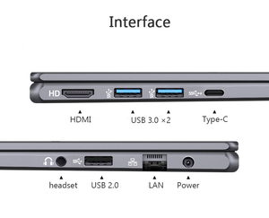 Intel i7-1255U Windows 11 Pro 15.6" FHD Laptop 64GB DDR4 RAM 2TB NVMe 4K HDMI WIFI 6 Bluetooth Camera Backlit Metal Case