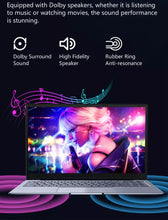 Carica l&#39;immagine nel visualizzatore di Gallery, Intel i9-10880H Windows 11 Pro 15.6&quot; FHD Laptop 32GB DDR4 RAM 1/2/4TB NVMe 4K HDMI WIFI Bluetooth Camera Backlit Metal Case