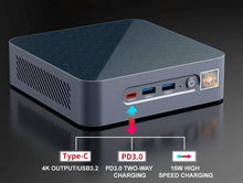 Carica l&#39;immagine nel visualizzatore di Gallery, AMD Ryzen 5 5500U Windows 11 Pro Mini PC 32GB 3200MHz DDR4 RAM 1TB NVMe SSD 4K HDMI DP Type-C Dual-LAN WIFI Bluetooth SATA VESA