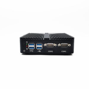 Industrial Fanless Silent Mini PC Intel J4125 8/16GB DDR4 RAM 512GB NVMe SSD Windows 11 PRO Dual-NIC LAN 4K HDMI VGA WIFI Bluetooth COM mSATA 2.5" SATA