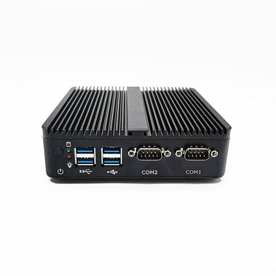 Industrial Fanless Silent Mini PC Intel J4125 8/16GB DDR4 RAM 512GB NVMe SSD Windows 11 PRO Dual-NIC LAN 4K HDMI VGA WIFI Bluetooth COM mSATA 2.5